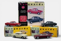 BRITISH: Four Vanguards 1:43 scale British make models in original boxes