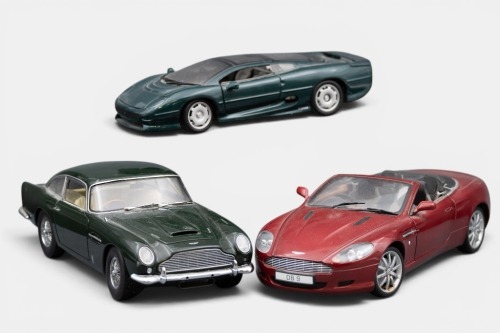 BRITISH: Three unboxed large scale British make models