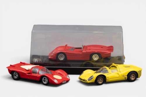 ITALIAN LE MANS: Three 1:43 scale Italian make Le Mans cars