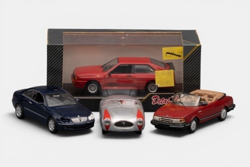 MIXED EUROPEAN: Four mixed European 1:43 scale models