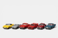 MIXED ITALIAN: Six unboxed mixed Italian make 1:43 scale models