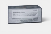 FC HOLDEN: A Trax 1:43 scale Holden FC wagon model, finished in yellow and black paintwork, model number TR90B - 2