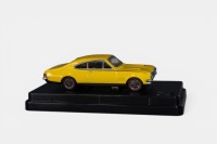 HG MONARO: A Trax 1:43 scale Holden HG Monaro GTS model, finished in yellow paintwork, model number TR37C