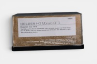 HG MONARO: A Trax 1:43 scale Holden HG Monaro GTS model, finished in yellow paintwork, model number TR37C - 3