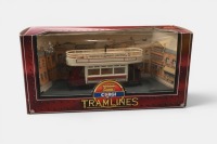 RENAULT BUS TRAM: A pair of bus and tram models, a Renault TN6C bus and a London city council tram - 3