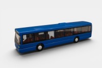 SCANIA: A 1:50 scale Scania Omni city bus model, finished in blue paintwork - 2