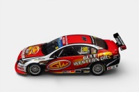HOLDEN: A 1:18 scale Biante model cars model, this is a Holden VE Commodore as raced during the 2010 Supercar championship season, the number 30 Daniel Gaunt, Gulf Western Oils liveried race car, limited edition 198/500 pieces produced, model number B1830 - 3