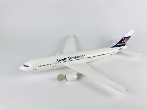 ANSETT WORLDWIDE BOEING 777: A rare 1:100 scale (55cm long) plastic model.