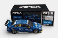 FORD: A 1:18 scale Apex Replicas model car, this is a Ford FG Falcon as raced at the Skycity triple crown in Darwin 2013, the number 18 Alex Davison, Jeld Wen liveried race car, limited edition 063/528 pieces produced, model number AD80602 - 5