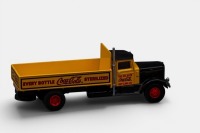 DODGE PETERBILT: A pair of loose models, one is a 1940 Dodge pick up made by Solido, also a Peterbilt 260 made by Hartoy, both models with Coca-Cola liveries - 3