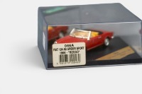 FIAT: A 1:43 scale Vitesse 1966 Fiat 124 AS Spider sport model, finished in 'rosso' red paintwork, model number 046A - 2