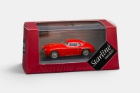 SIATA: A 1:43 scale Starline models 1952 Siata 208 CS model, finished in red paintwork, model number STA540223