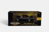 CHEVROLET: A 1:43 scale American Muscle 1964 Chevrolet Impala SS model, finished in black paintwork, model number 32249
