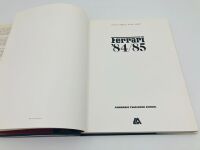 FERRARI '84/85 YEAR BOOK ANNUAL: Hardcover book by Franco Varisco and Pino Allievi - 3