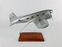 PAN AM BOEING 307 STRATOLINER: A 1:100 scale (33cm long) wooden model, registration 'NC19903'. - 2