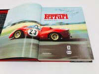 FERRARI: A hardcover book by Hans Tanner and Doug Nye (6th Edition), signed to Kerry Manolas by Doug Nye. - 3