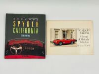 FERRARI SPYDER CALIFORNIA: A pair of books relating to the model - 2