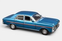 FORD XY: A Classic Carlectables 1:18 scale Ford XY Fairmont grand sport model, finished in electric blue paintwork, limited edition 0700/1000 pieces, model number 18572, displays and sits perfect but has a front suspension issue - 2