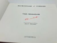 KLEMENTASKI & FERRARI: A limited edition leather bound slipcased hardcover book by Louis Klementaski, signed by the author - 5