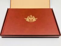 ERRETT LOBAN CORD: An impressive leather bound slipcased hardcover book by Griffith Borgesen, published by Automobile Quarterly Publications. - 4