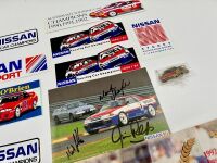 NISSAN R32 SKYLINE GTR: An ATCC GTR poster and photo signed by Mark Skaife together with 2 ATCC GTR posters, eight stickers and an R31 keyring [Location: Sydney] - 3