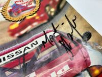 NISSAN R32 SKYLINE GTR: An ATCC GTR poster and photo signed by Mark Skaife together with 2 ATCC GTR posters, eight stickers and an R31 keyring [Location: Sydney] - 6