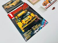 FORD SIERRA: A group of ATCC Ford Sierra items including a poster signed by Colin Bond, a copy of Motorsports Magazine Australia, a sticker, a badge and 2 photos [Location: Sydney] - 7