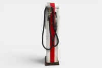 GILBARCO: A c1950s-1960s Gilbert & Barker Gilbarco Model CMS Petrol Bowser measures approx 180cm high - 5