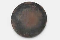 CALTEX: A large circa 1960s Caltex RPM enamel circular metal sign, 90cm diameter - 2