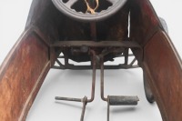 PEDAL CAR: A circa 1950s metal bodied pedal car, possibly by Cyclops - 5