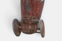PEDAL CAR: A circa 1950s metal bodied pedal car, possibly by Cyclops - 6