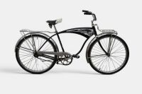 BICYCLE: A Schwinn Jaguar Mark IV bicycle, circa 1950's with branded Mesinga seat, branded Schwinn rubber grips and replaced pedals [MORE PHOTOS ADDED]