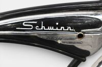 BICYCLE: A Schwinn Jaguar Mark IV bicycle, circa 1950's with branded Mesinga seat, branded Schwinn rubber grips and replaced pedals [MORE PHOTOS ADDED] - 3