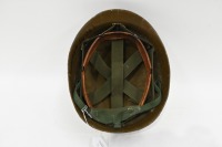 HELMET: A vintage military helmet believed to have been used by Field Regiment, with inside marked '1 FD Regt.Newman' - 3