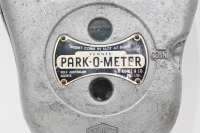 PARK-O-METER: A circa 1950s Rowco-Venner Park-O-Meter, no internals, 52cm high, 19cm width - 2