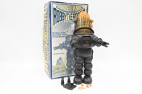 FORBIDDEN PLANET: A 'Robby the Robot' reproduction talking figure toy from the film 'Forbidden Planet', 1:5 scale (40cm high) in original box