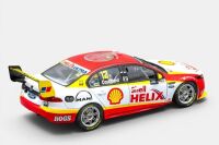 FORD: A 1:18 scale Biante model cars model, this is a Ford FG X Falcon as raced at the 2016 Clipsal 500, the number 12 Fabian Coulthard, Shell Helix liveried race car actually had pole position, comes with a personally signed certificate of authenticity, - 3