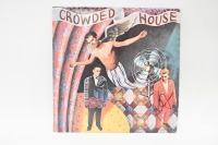 CROWDED HOUSE: 'Crowded House', 1986 self titled LP record signed by Neil Finn
