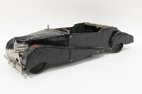 GRAHAM-PAIGE: A period scratch built metal model of a Graham-Paige style car, 52cm long - 2