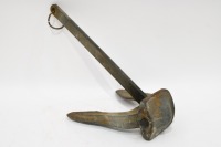 ANCHOR: A cast iron anchor, marked 'Dreadnought' and '0', 38cm long - 2