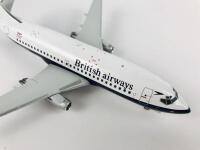 BRITISH AIRWAYS BOEING SUPER 737: A 1:200 scale (15cm) metal model, registration 'G-BGDB'. - 3
