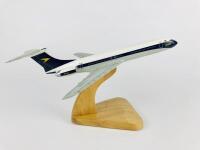 BOAC VC10: A 1:100 scale resin model, registration 'G-ASGD'. - 2