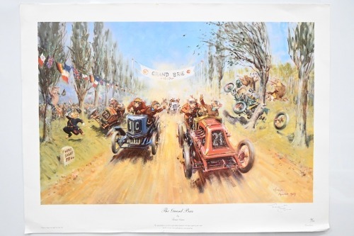 TERENCE CUNEO: A limited edition (138 /750) print by Terence Cuneo titled 'The Grand Brie', signed by the artist