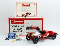 LE MANS RACER: A Mamod Le Mans Racer LM1R live steam model, boxed with running accessories and COA numbered '232' - 5