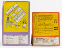 MECCANO DINKY KITS: Two circa early 1970s Meccano Dinky 1:50 scale metal bus kits in original boxes - 2