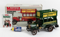 STEAM BUS: A large Mamod live steam working model, LB1 Open Top general bus, as new, complete within box