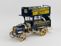 MILLENNIUM BUS: A limited edition (142/250) Mamod Millennium Bus working steam model MB1 in blue, within box, as new condition, 47cm long - 3