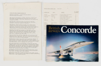 CONCORDE: A circa 1973 British Airways Concorde brochure, 16 pages featuring colour photos, aircraft statistics etc, in wide format, covers in glossy stock