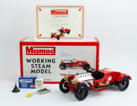 LE MANS RACER: A Mamod Le Mans Racer LM1R live steam model, boxed with running accessories and COA numbered '232'