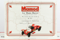 LE MANS RACER: A Mamod Le Mans Racer LM1R live steam model, boxed with running accessories and COA numbered '232' - 2